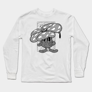 Trippy Mushroom Flower Pal Long Sleeve T-Shirt